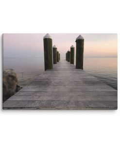 Dockside Dusk - Canvas Print