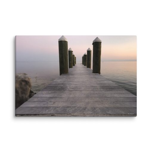 Dockside Dusk - Canvas Print
