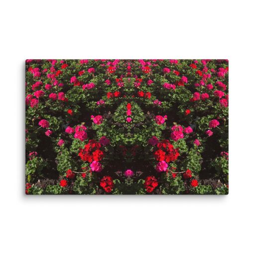 Red & Pink Blooms – Canvas Print - Image 5