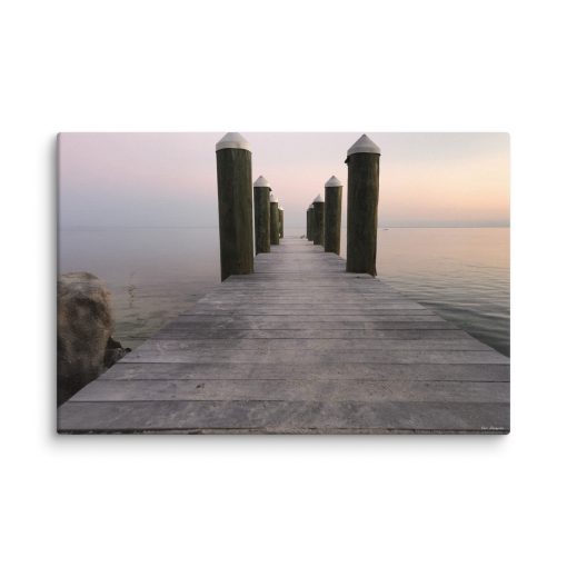 Dockside Dusk - Canvas Print - Image 6