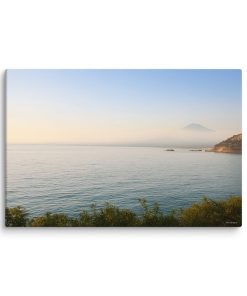 Distant Mountain at Dawn - Canvas Print